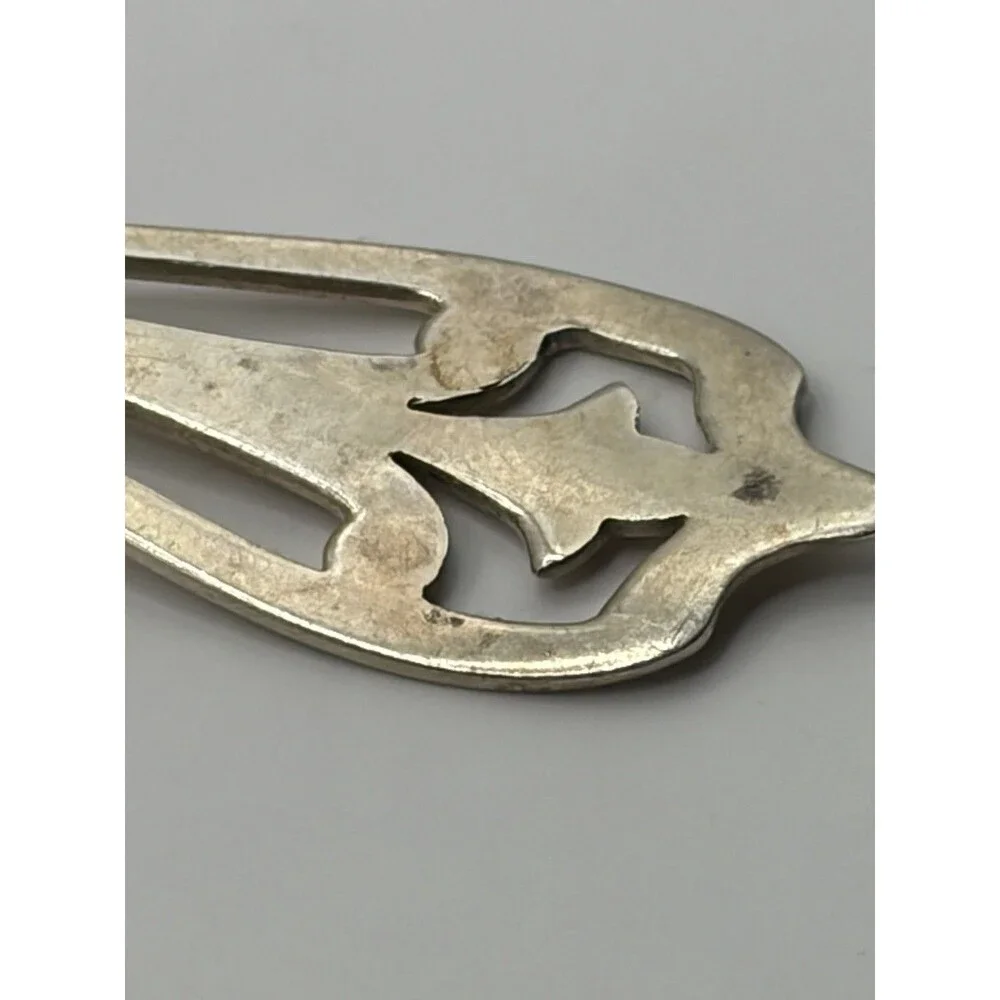 Antique Sterling Silver Spoon 3.5